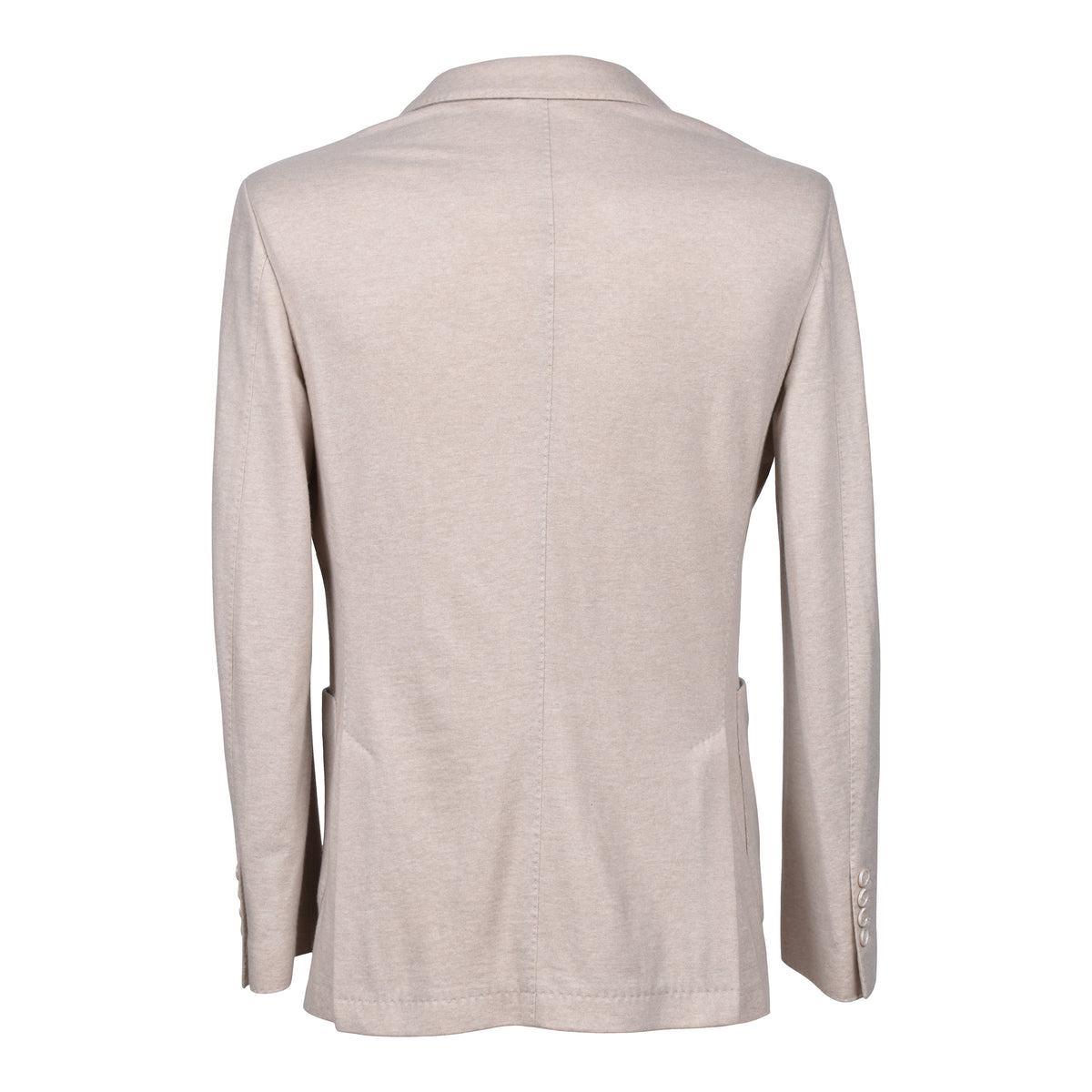 BRUNELLO CUCINELLI MEN'S SAND CASHMERE DECONSTRUCTED BLAZER