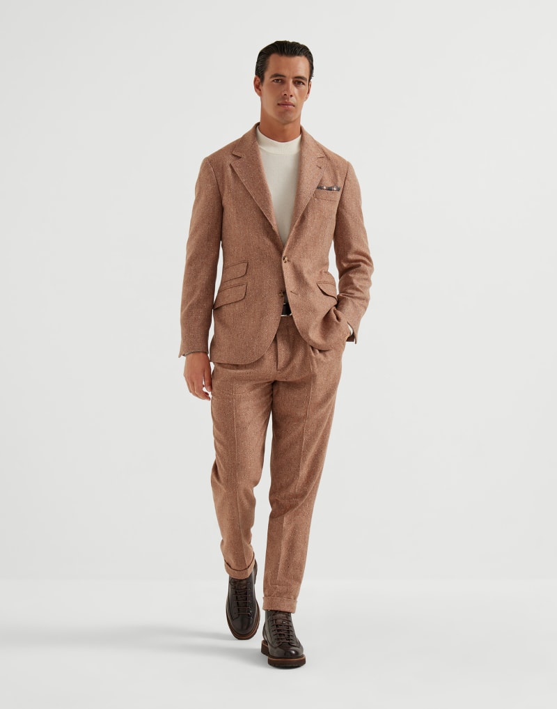 BRUNELLO CUCINELLI MEN'S AUTUMN CAPSULES WOOL SUIT