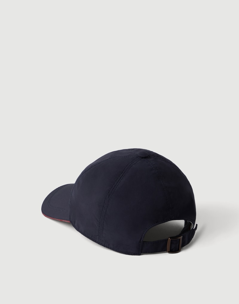 BRUNELLO CUCINELLI MEN'S OCEAN BLUE BASEBALL CAP