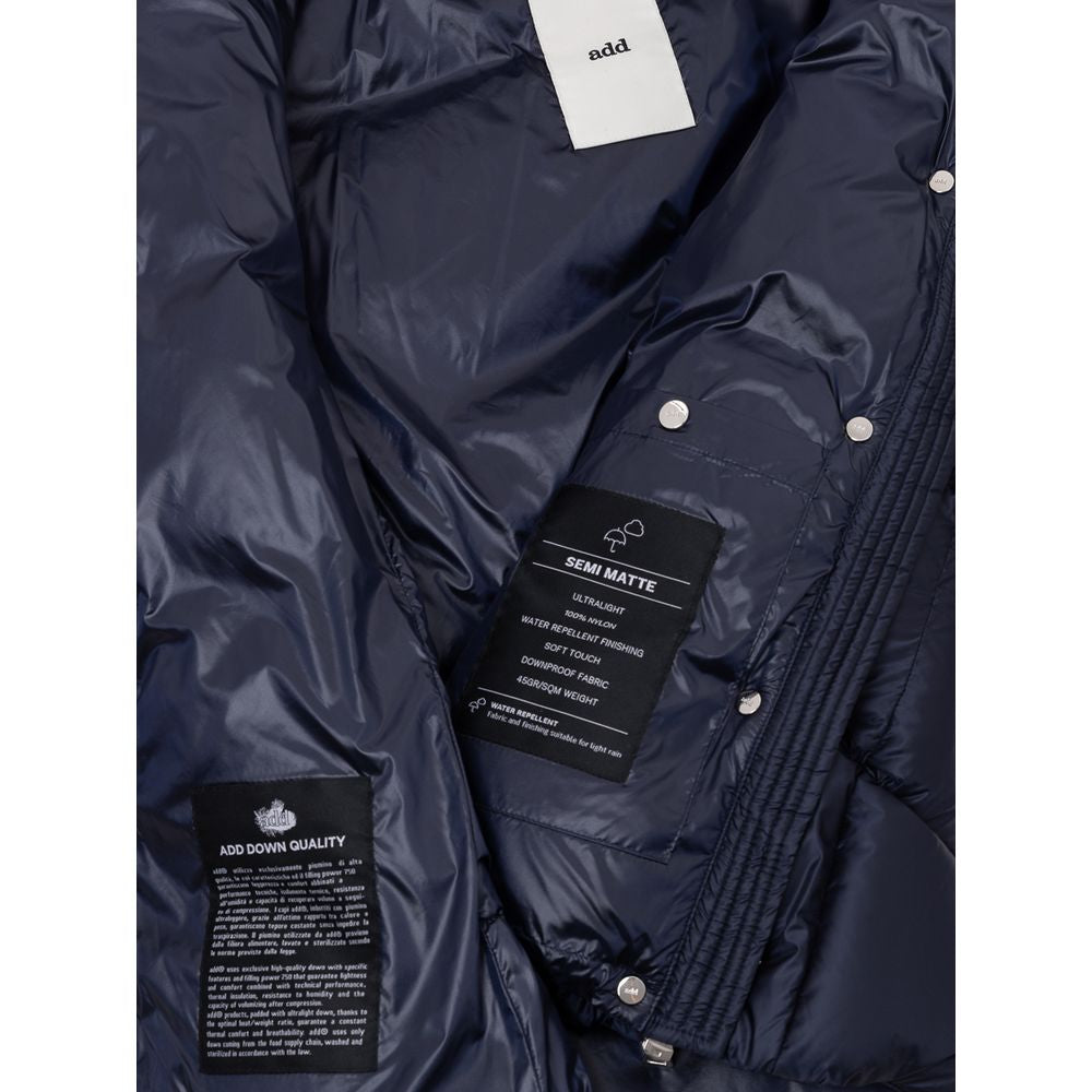 Add Blue Polyamide Coat