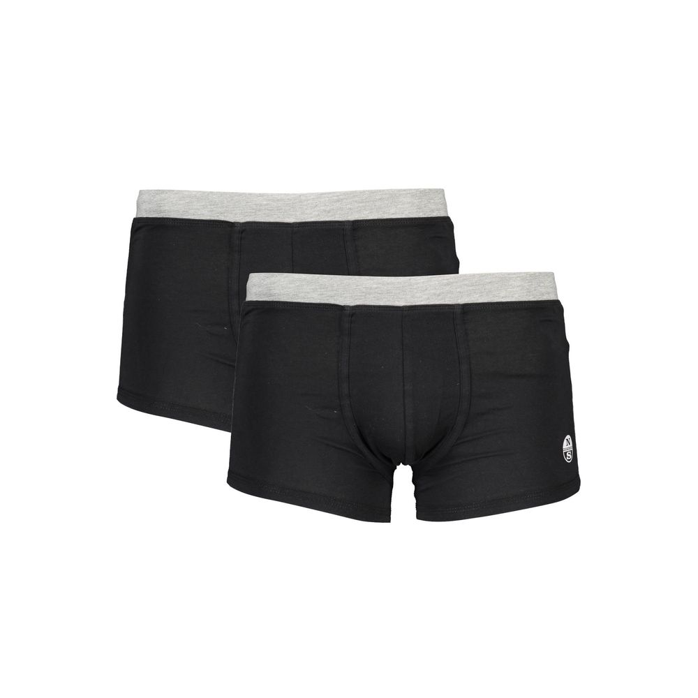 North Sails Black Cotton Men's Boxer Short