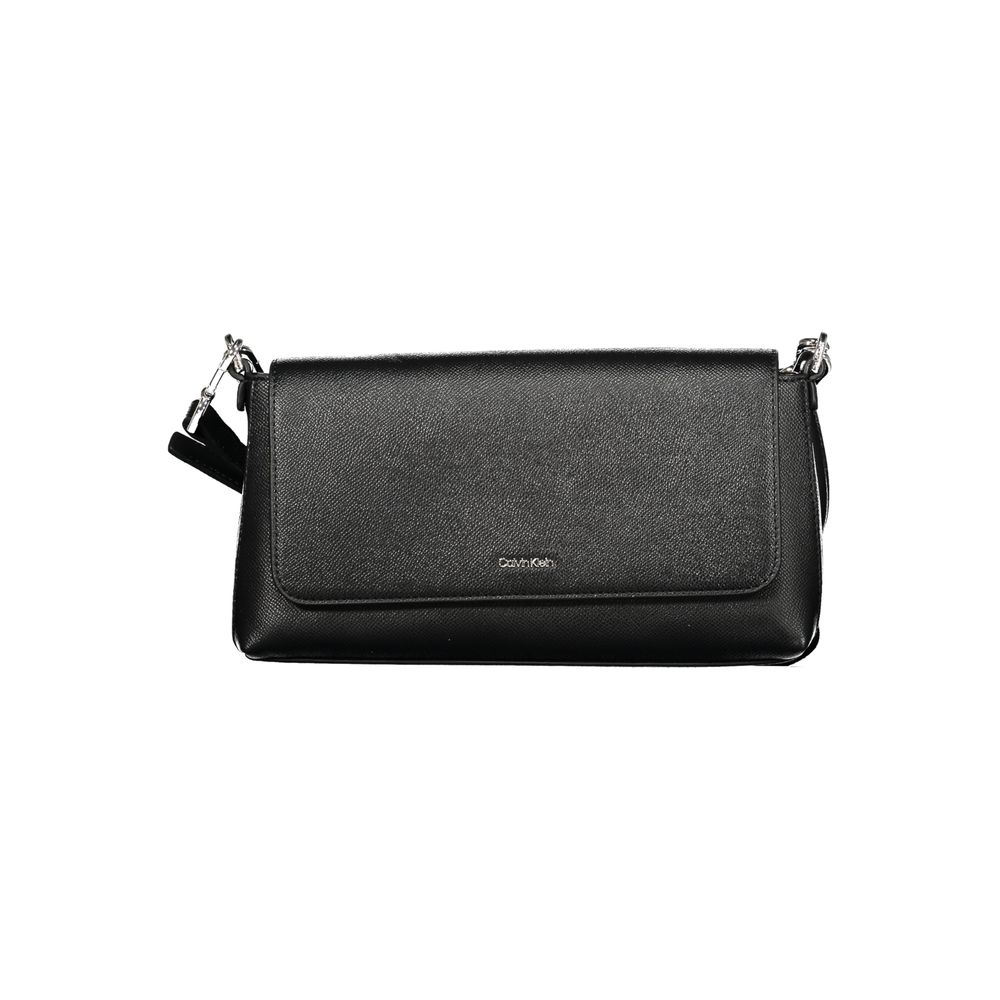Calvin Klein Black Polyurethane Women's Handbag