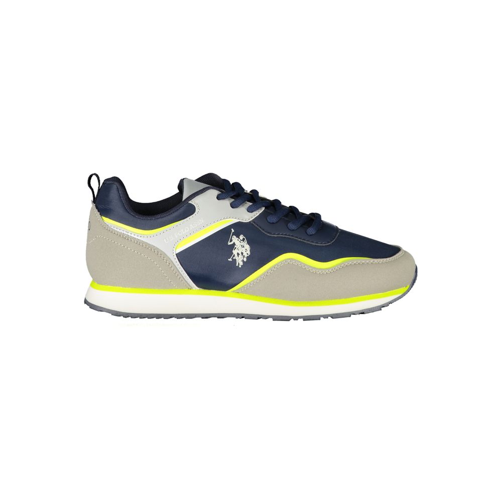 U.S. POLO ASSN. Blue Polyester Women Sneaker