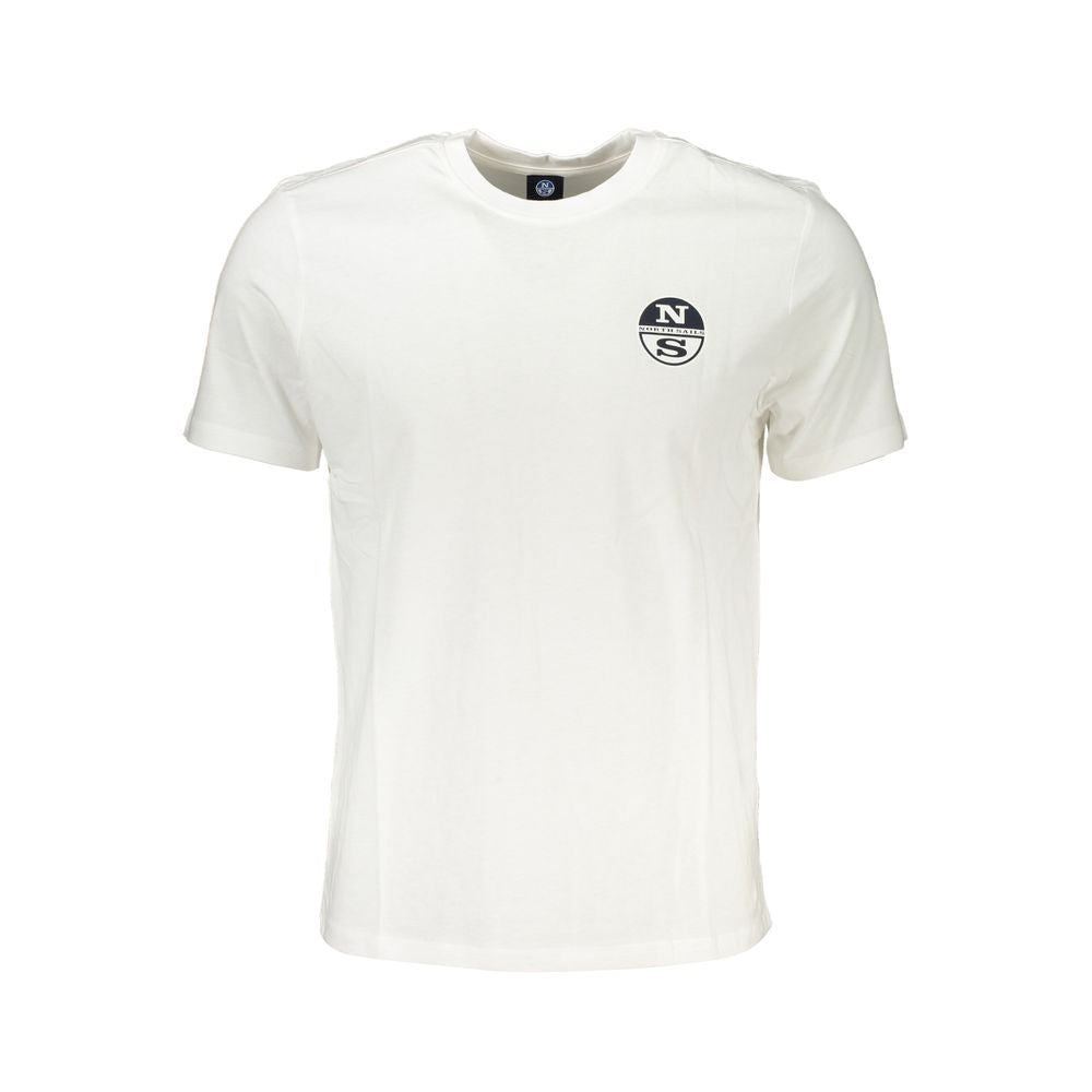 North Sails Bianco Cotton Men T-Shirt