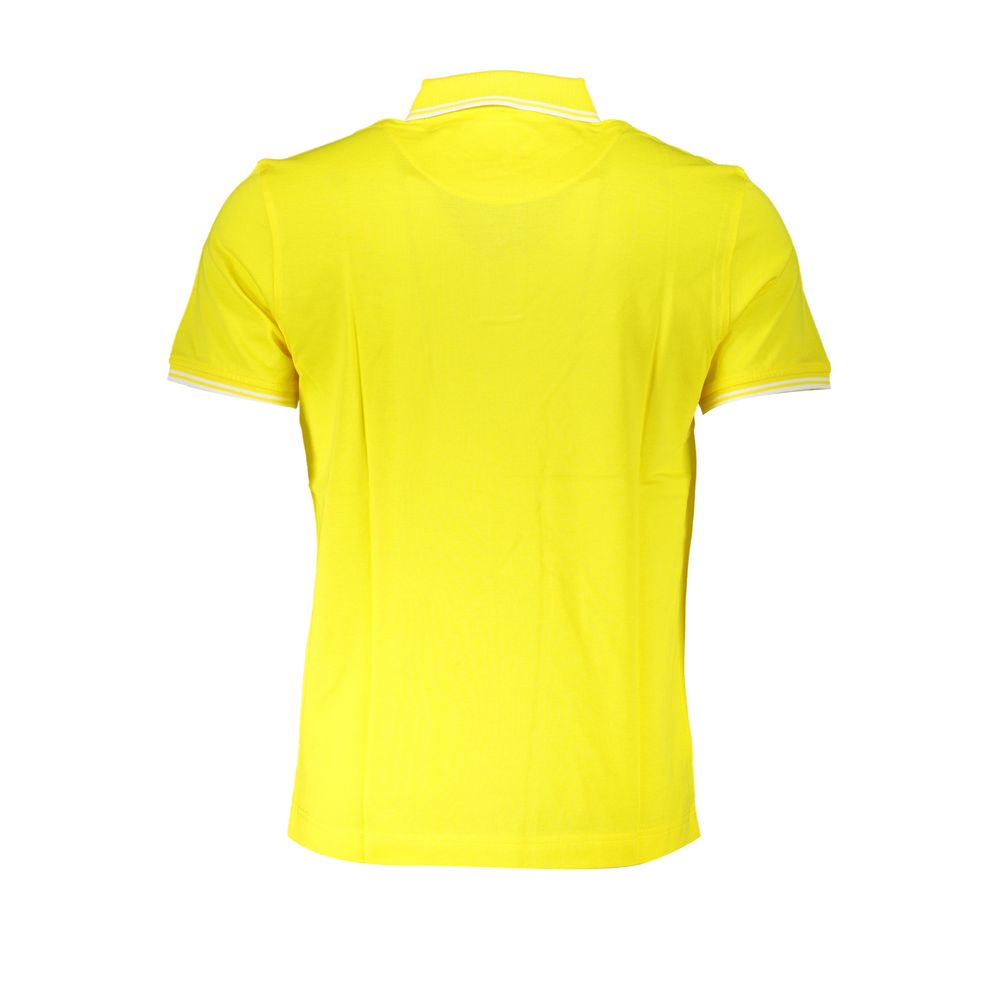 Harmont & Blaine Yellow Cotton Men Polo