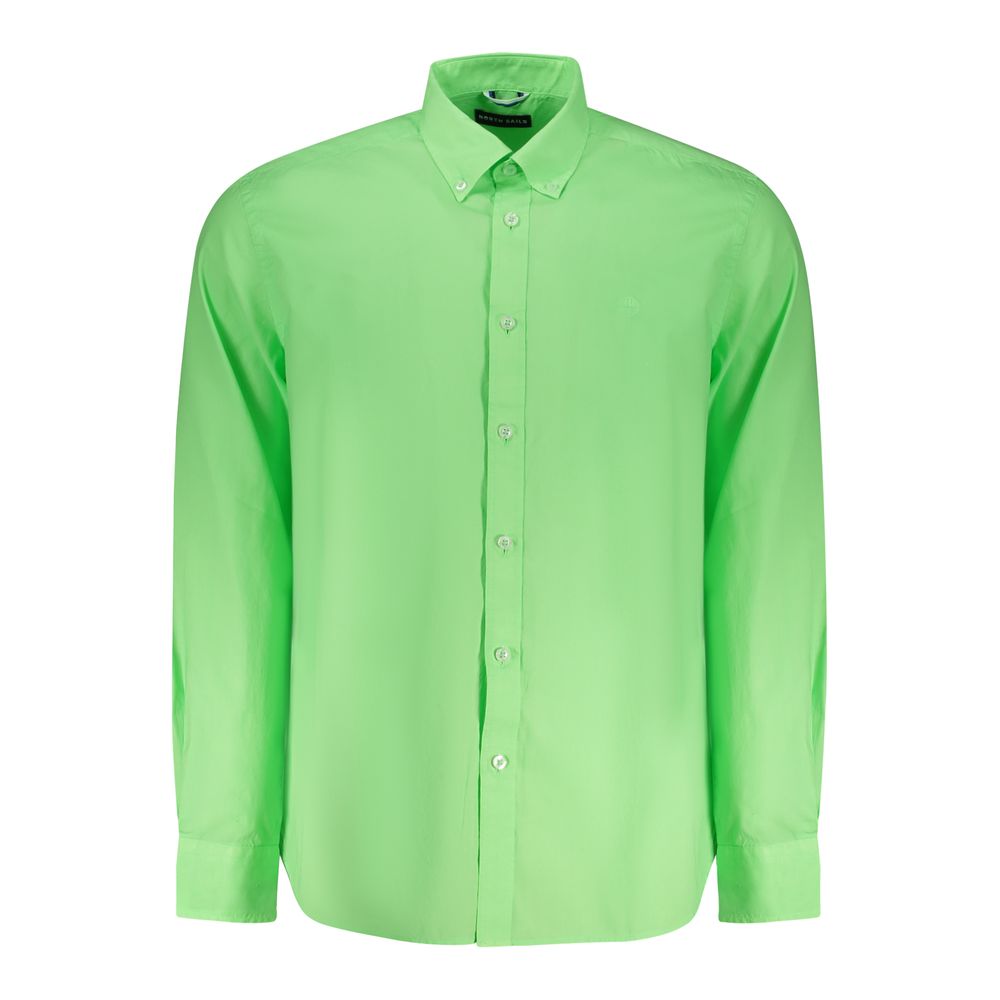 North Sails Verde Cotton Men Shirt