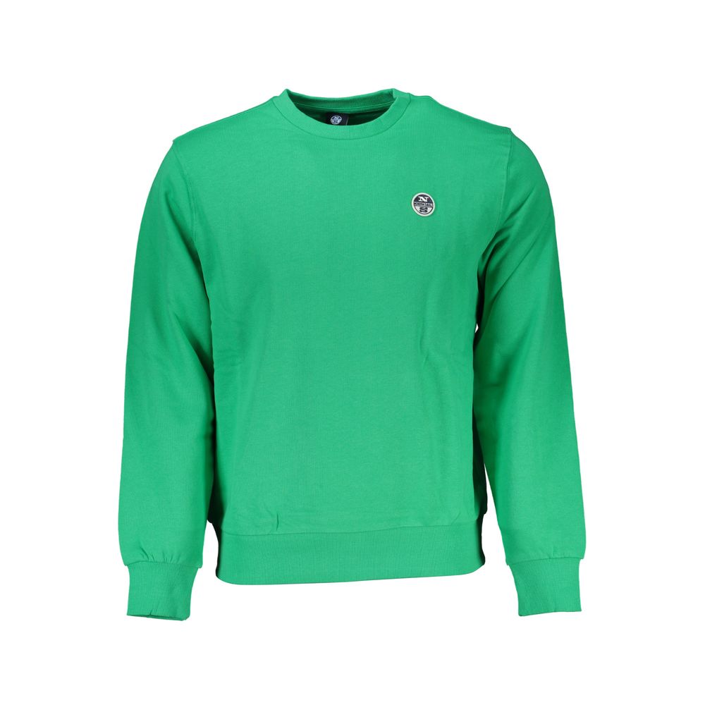 North Sails Verde Cotton Men Sweatshirt