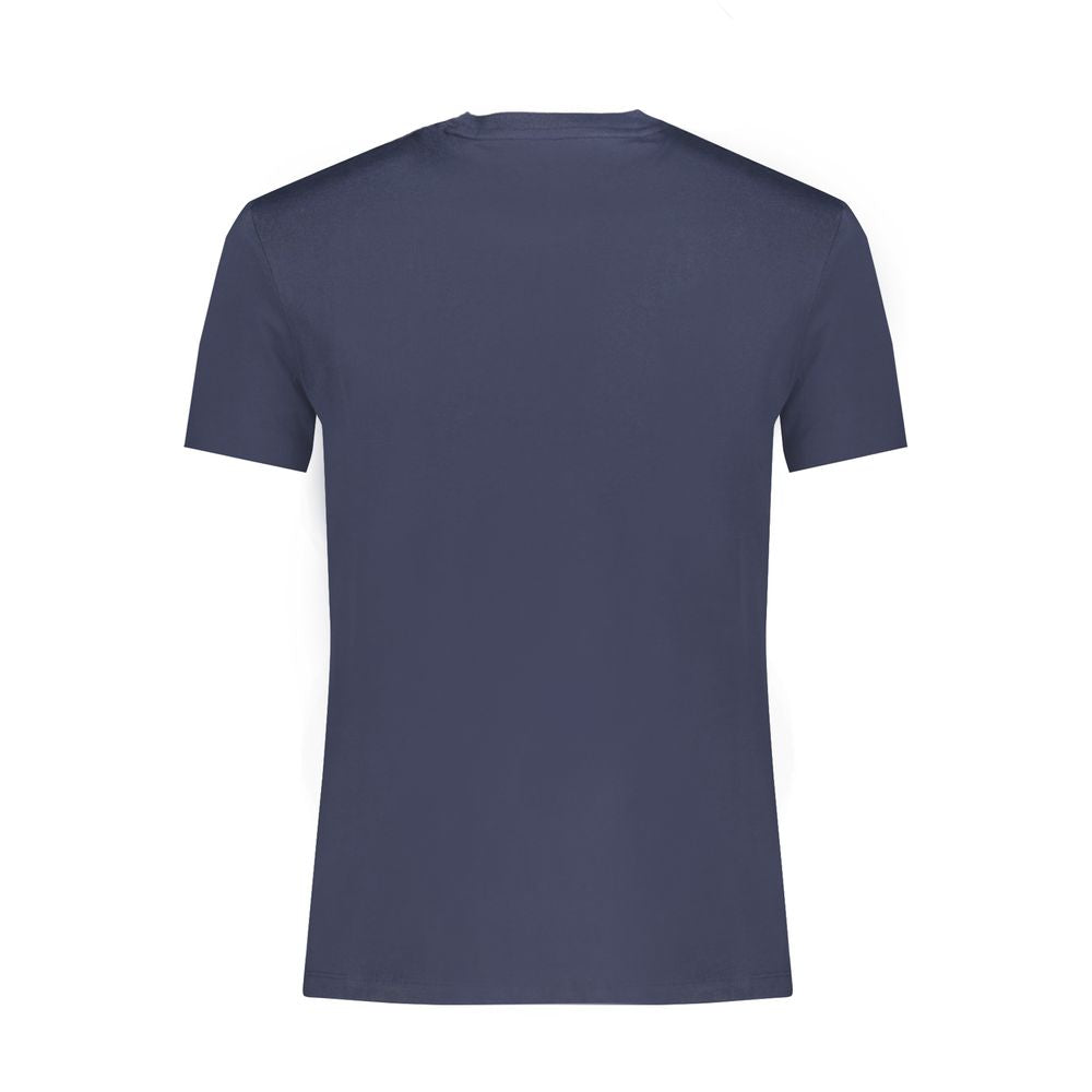 Timberland Blue Cotton Men's Slim-Fit T-Shirt