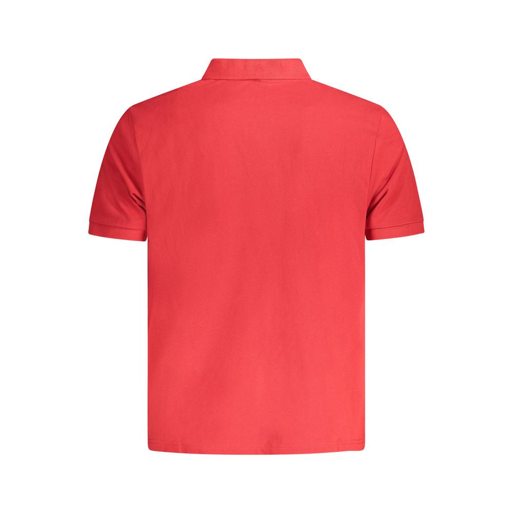 North Sails Red Cotton Men Polo