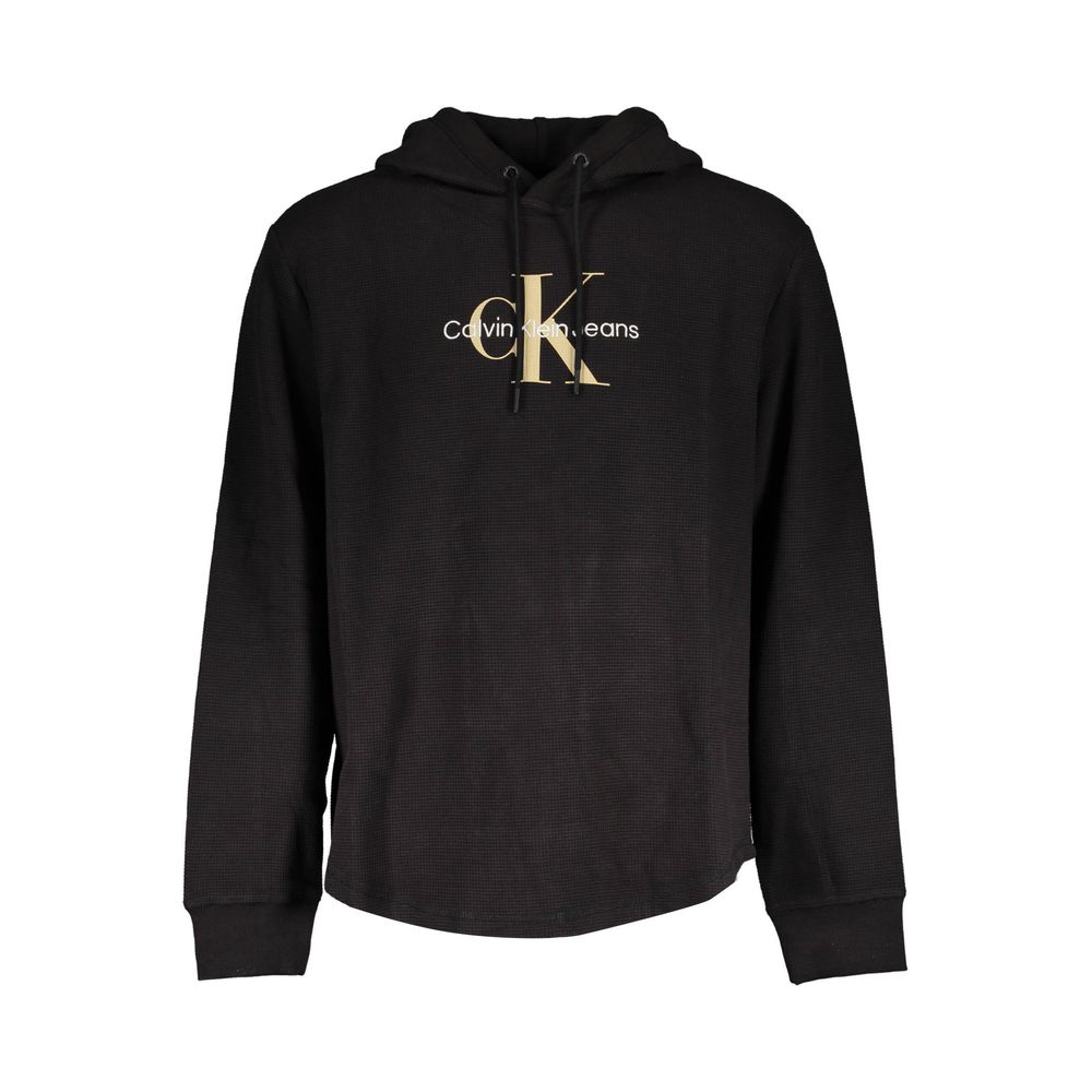 Calvin Klein Nero Cotton Men Sweatshirt