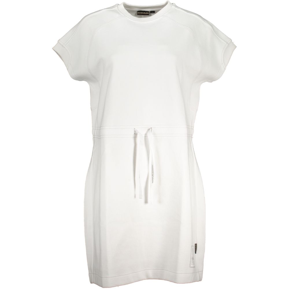Napapijri White Cotton Women Dress