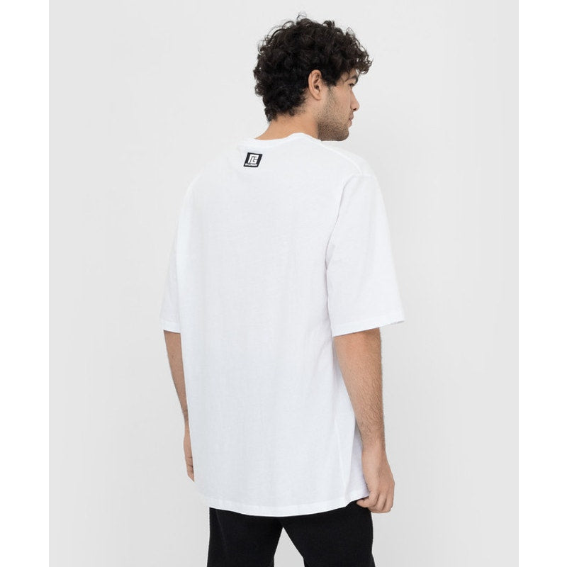 Balmain White Short Sleeve Logo Print T Shirt