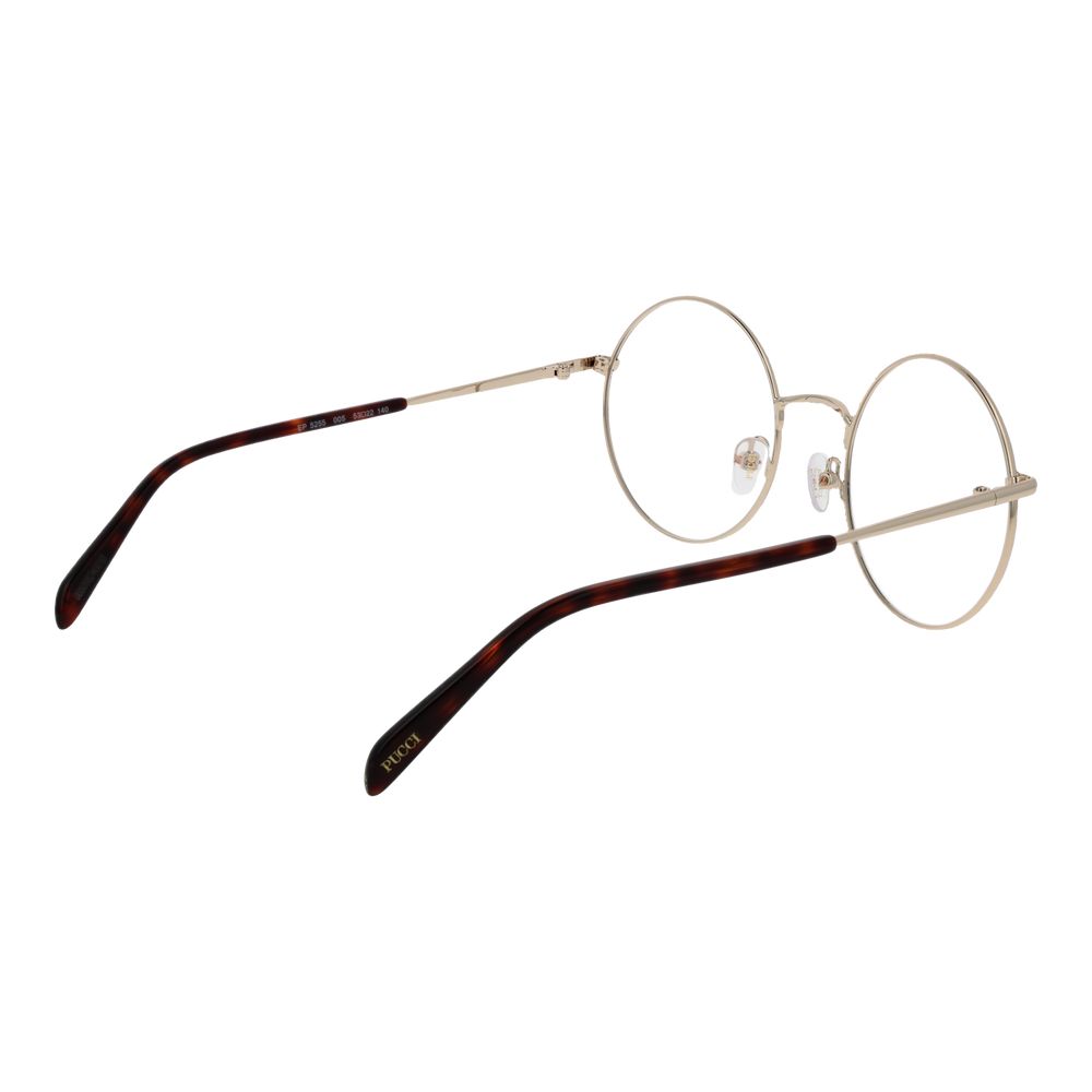 Emilio Pucci Black Metal Glasses (Frames)