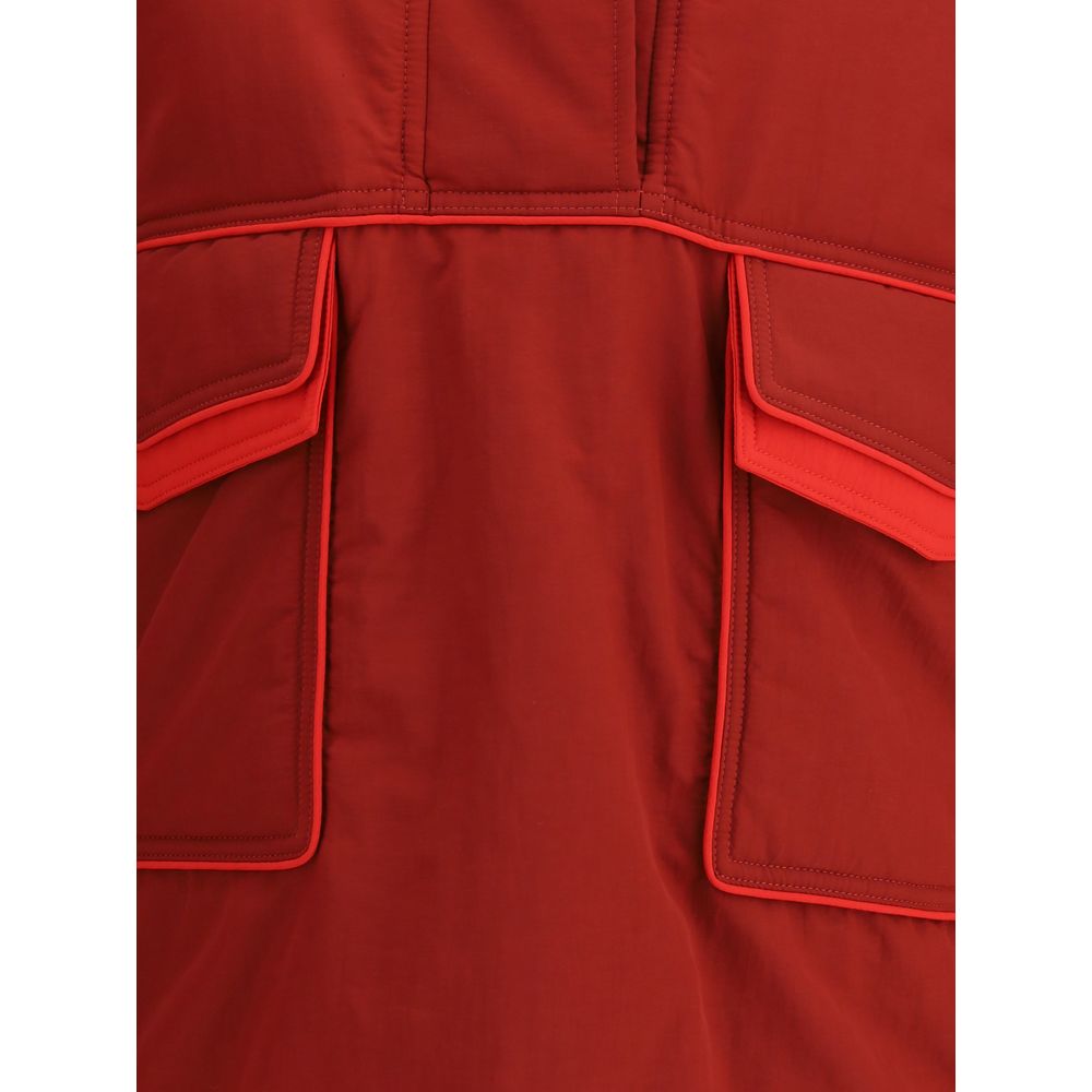 MARBELL Red Polyamide Shell Jacket