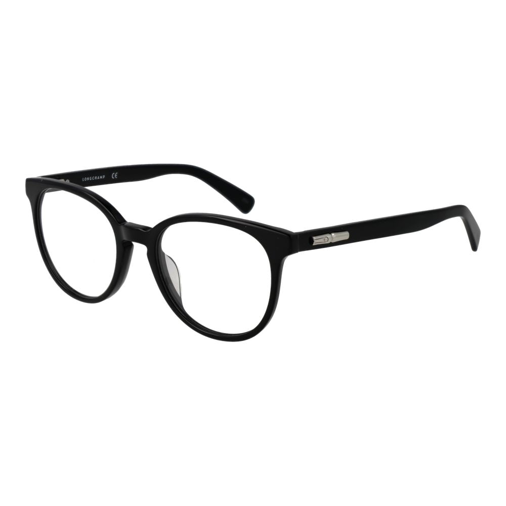 Longchamp Black Cellulose Acetate Glasses (Frames)