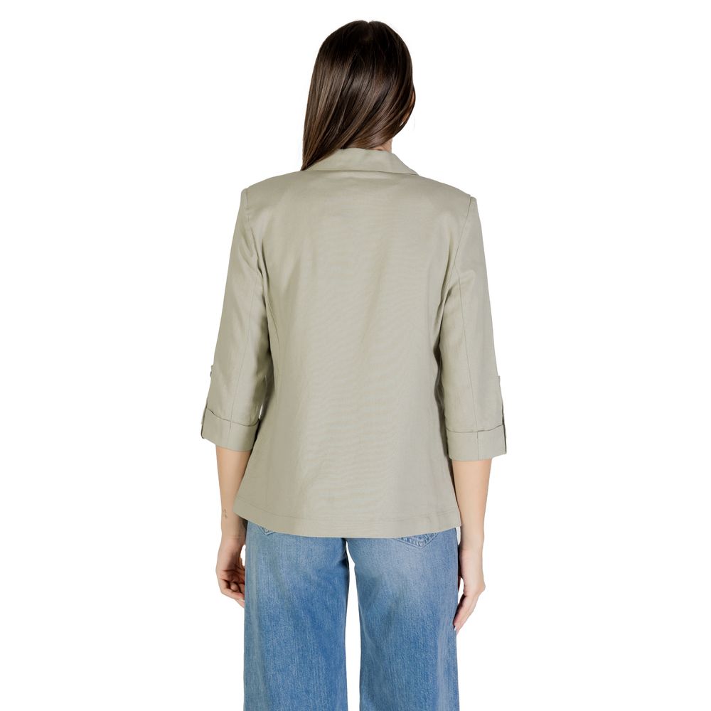 Only Green Linen Blazer