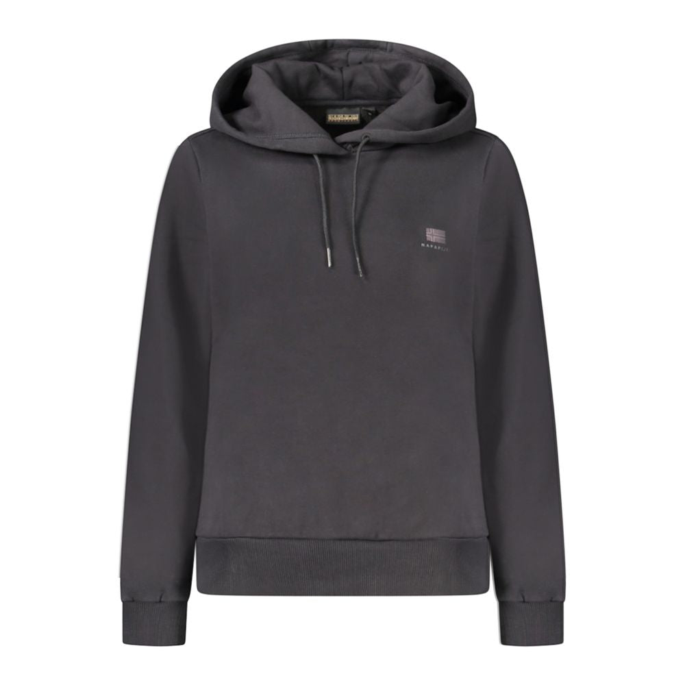 Napapijri Black Cotton Women's Hoodie