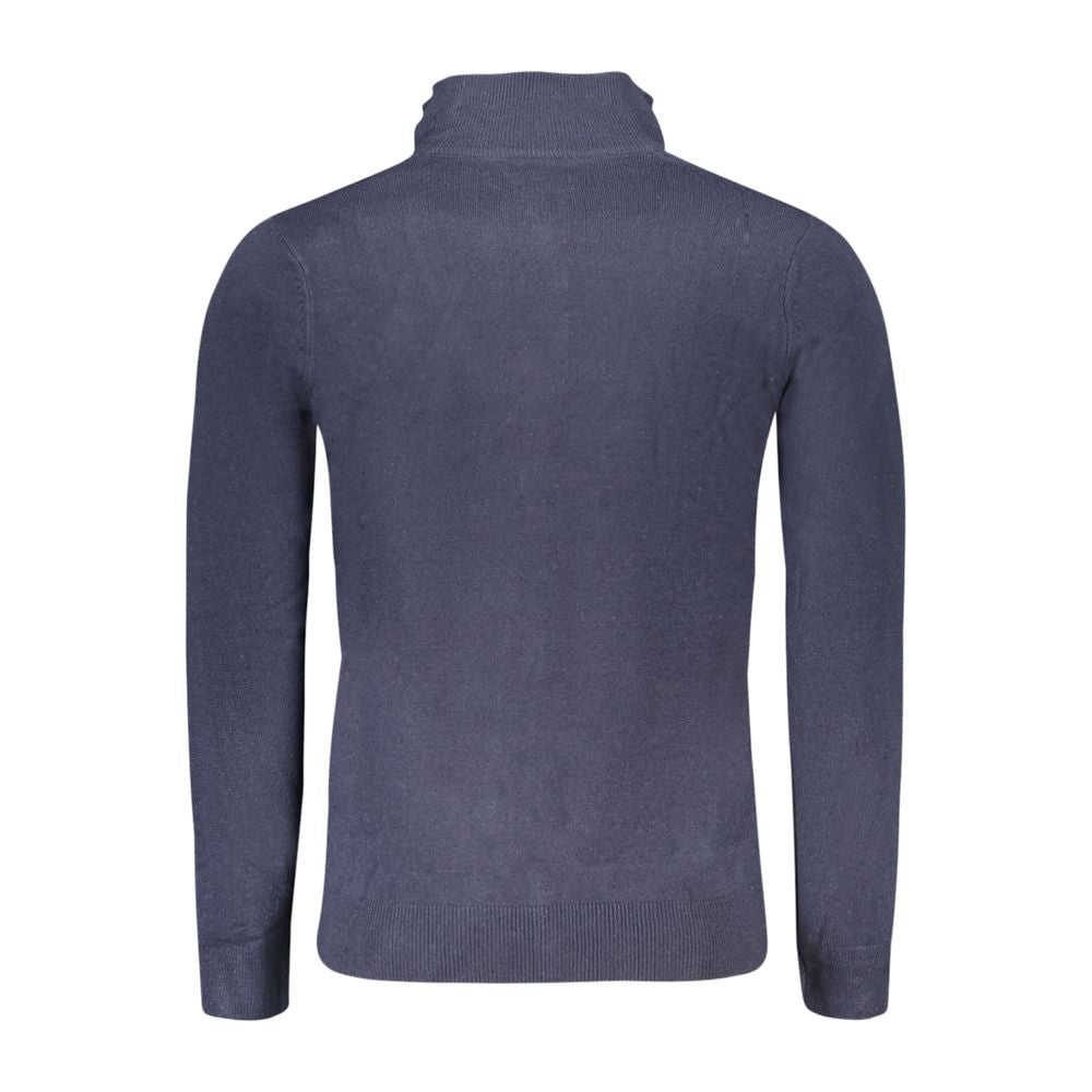 North Sails Blue Acrylic Men Sweater