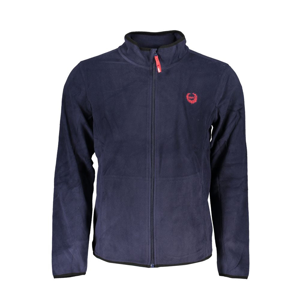 Gianmarco Venturi Blue Polyester Mens Sweatshirt