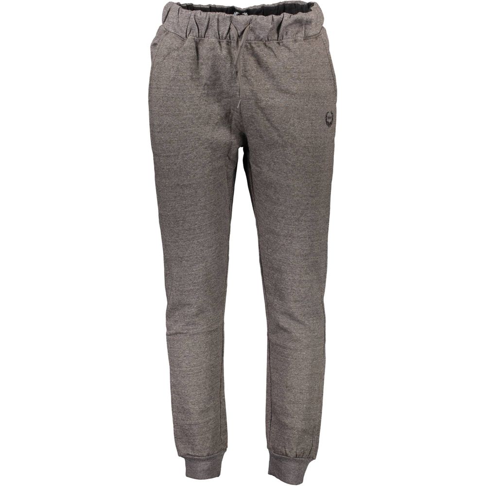 Gianmarco Venturi Grigio Polyester Men's Sweatpant