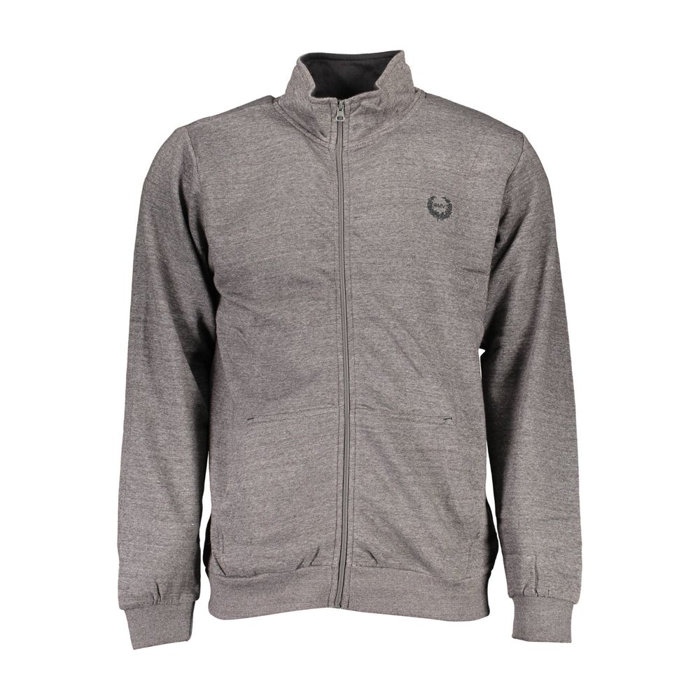 Gianmarco Venturi Gray Polyester Men's Sweatshirt