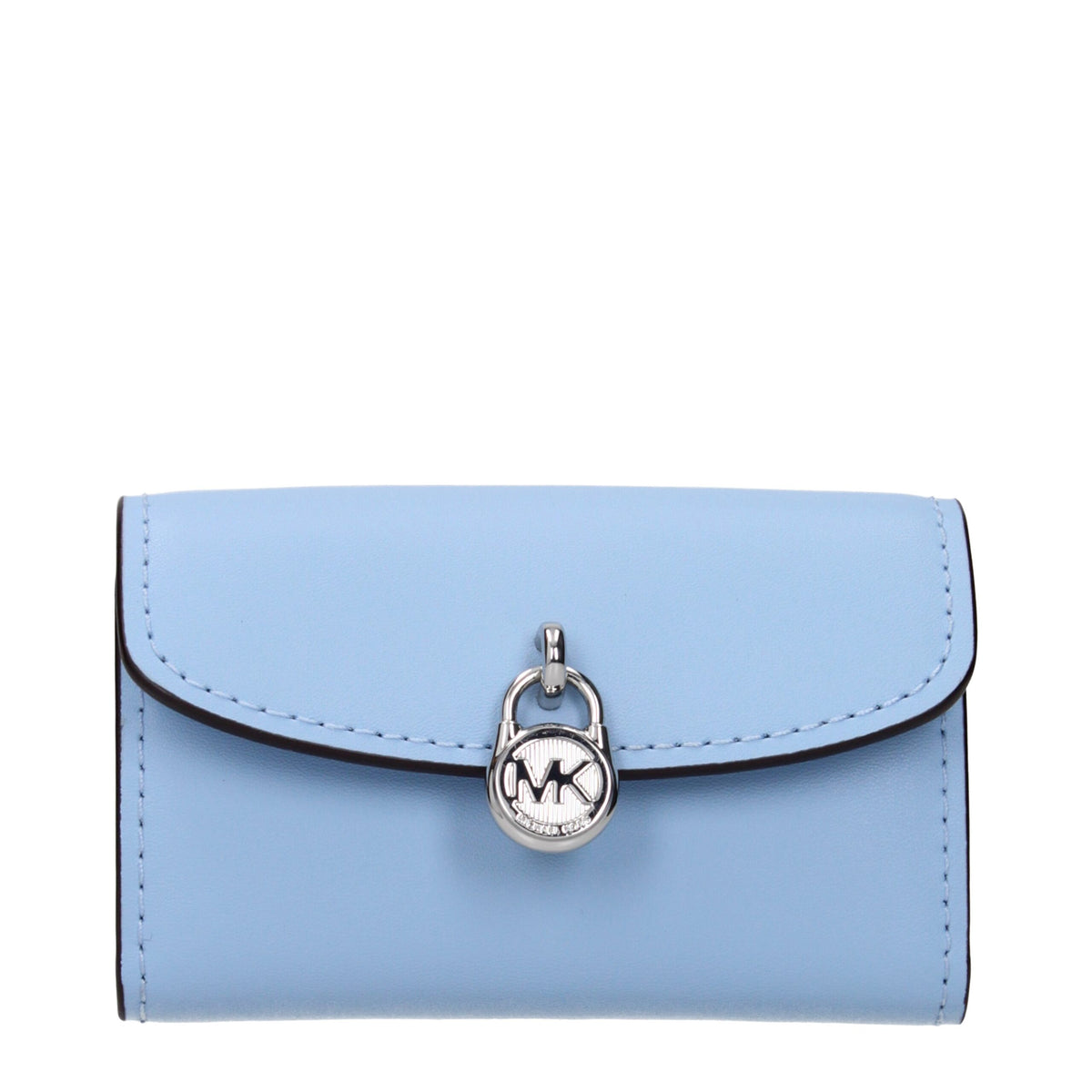 Michael Kors Light Blue Leather Wallet