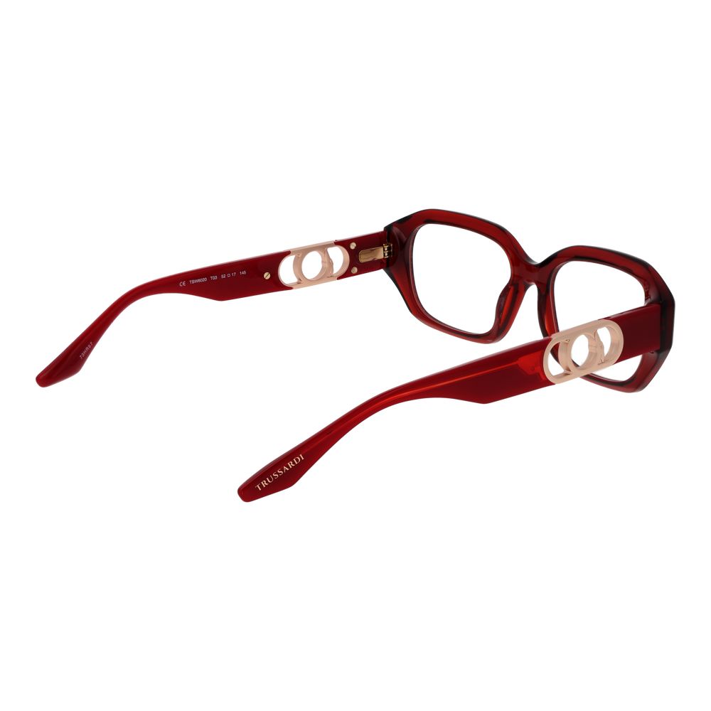 Trussardi Red Acetate Glasses (Frames)