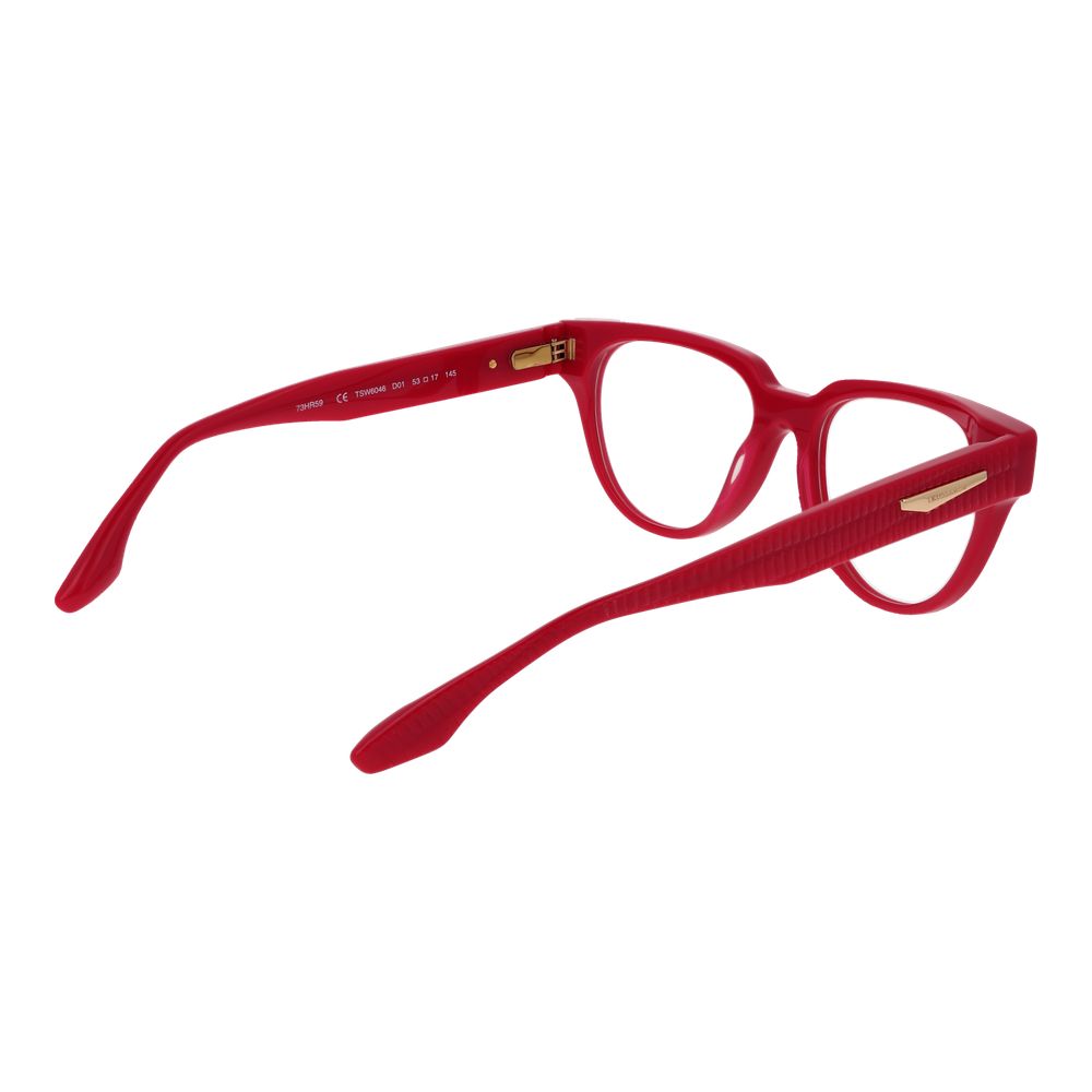 Trussardi Red Acetate Glasses (Frames)