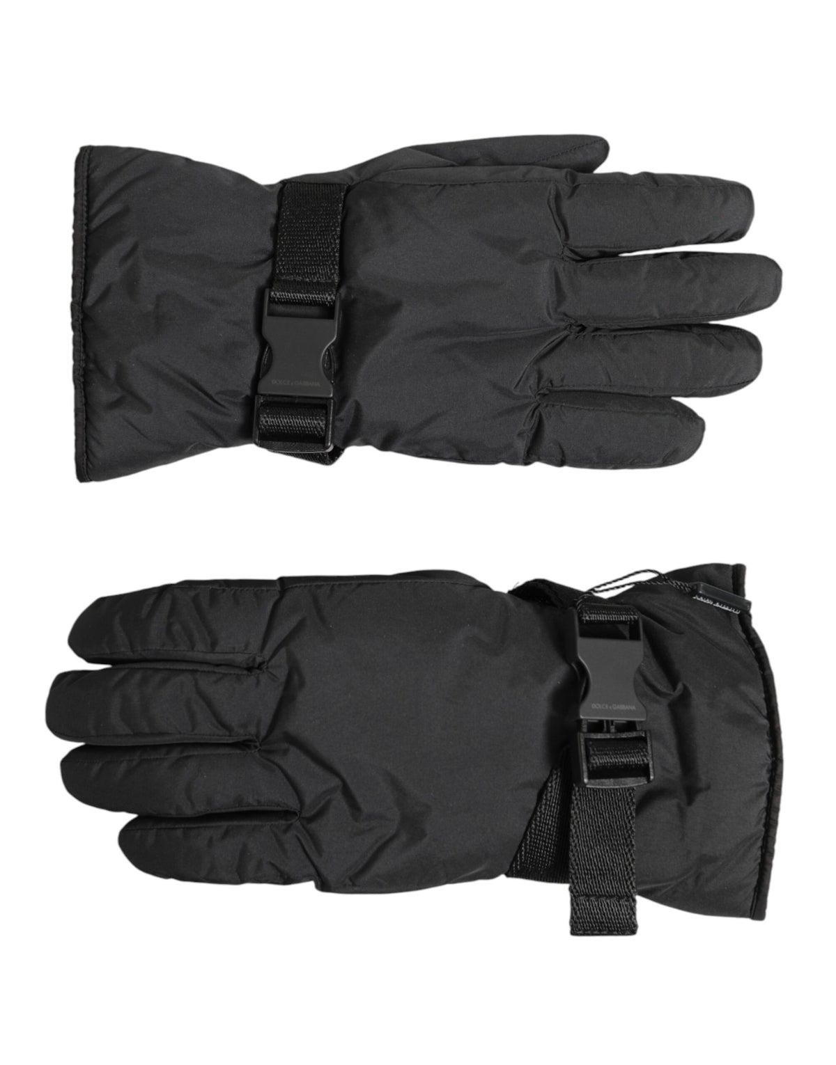 Dolce & Gabbana Black Windproof Ski Winter Warm Non Slip Gloves