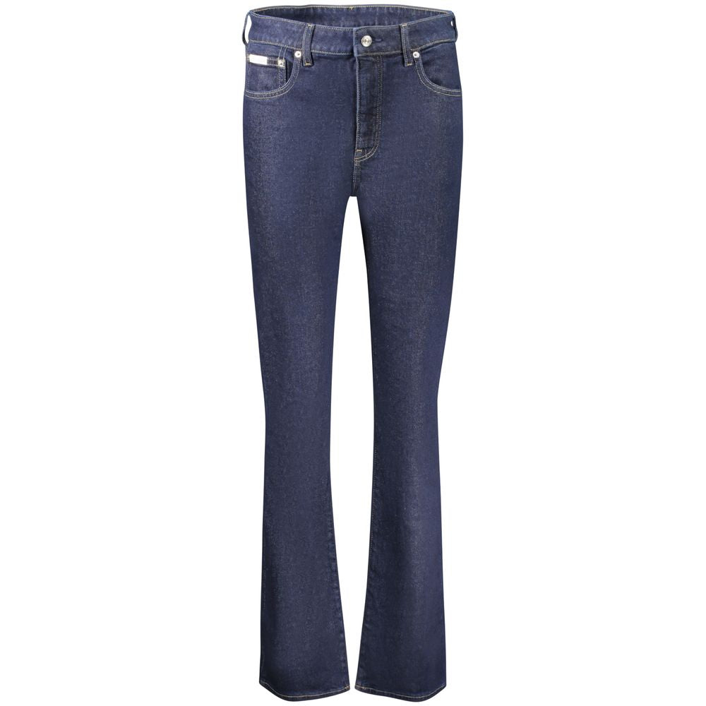 Calvin Klein Blu Cotton Women Jeans