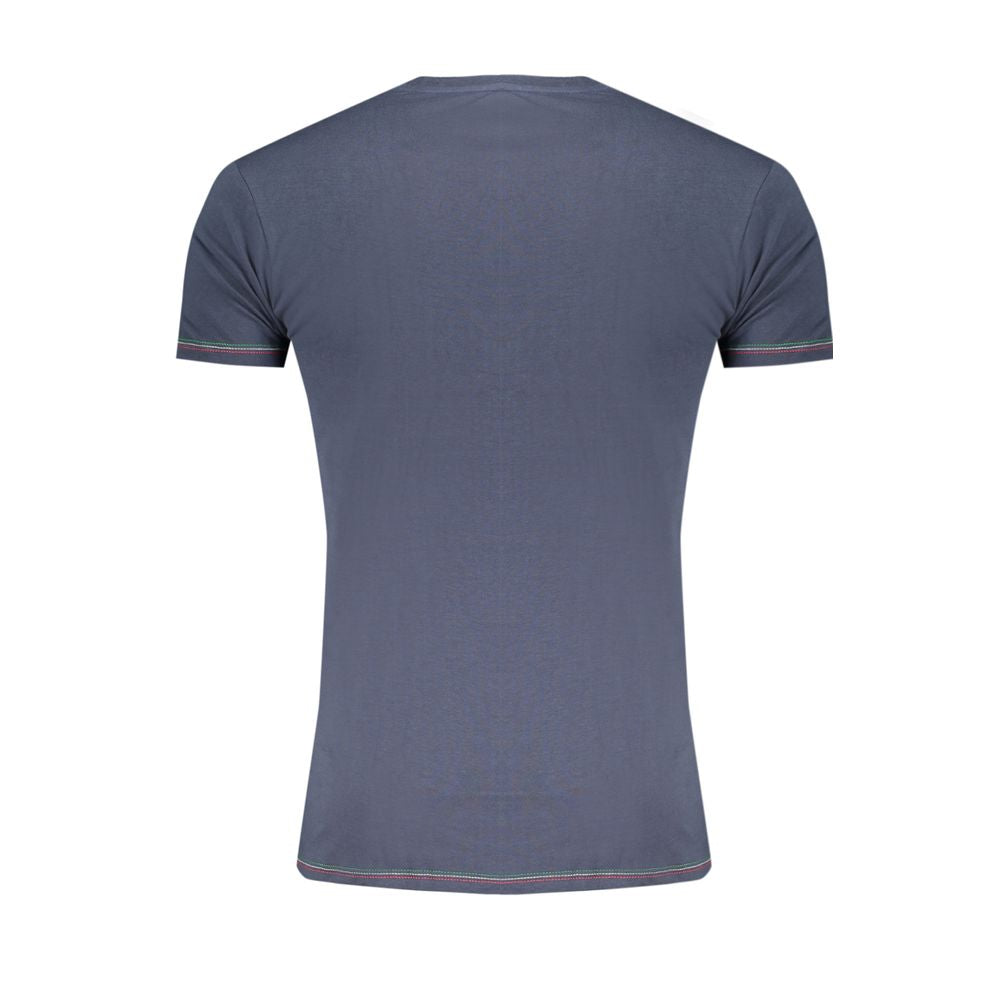 Aeronautica Militare Blue Cotton Male Shirt