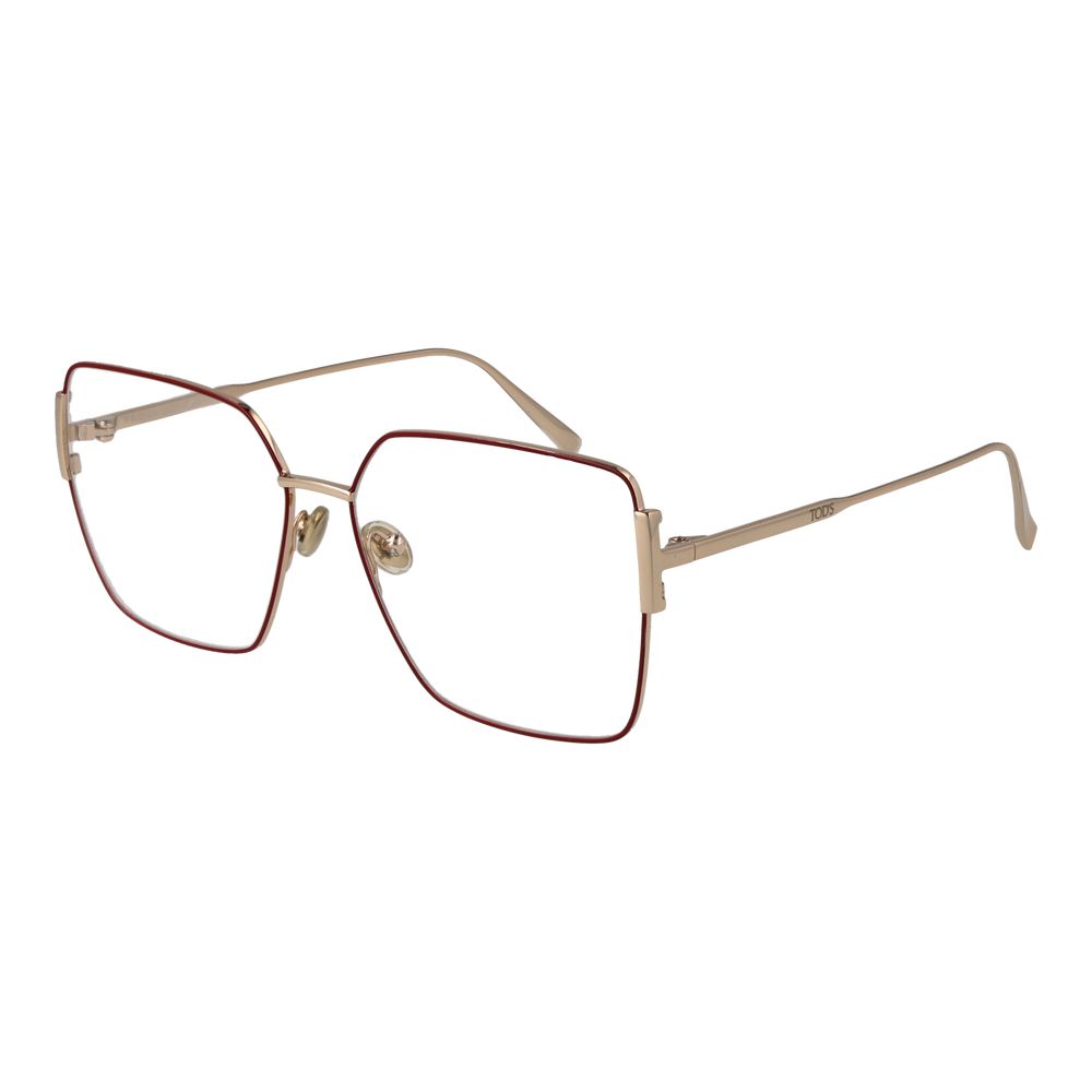 Tod's Red Metal Glasses (Frames)