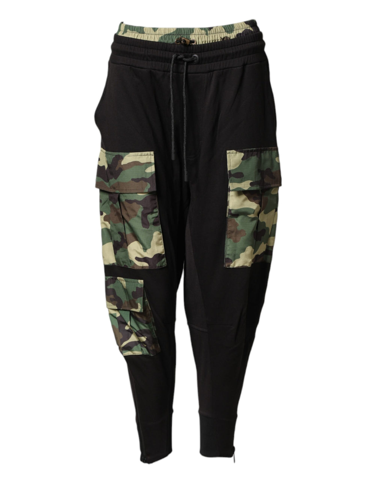 Dolce & Gabbana Multicolor Camouflage Cargo Jogger Men Pants
