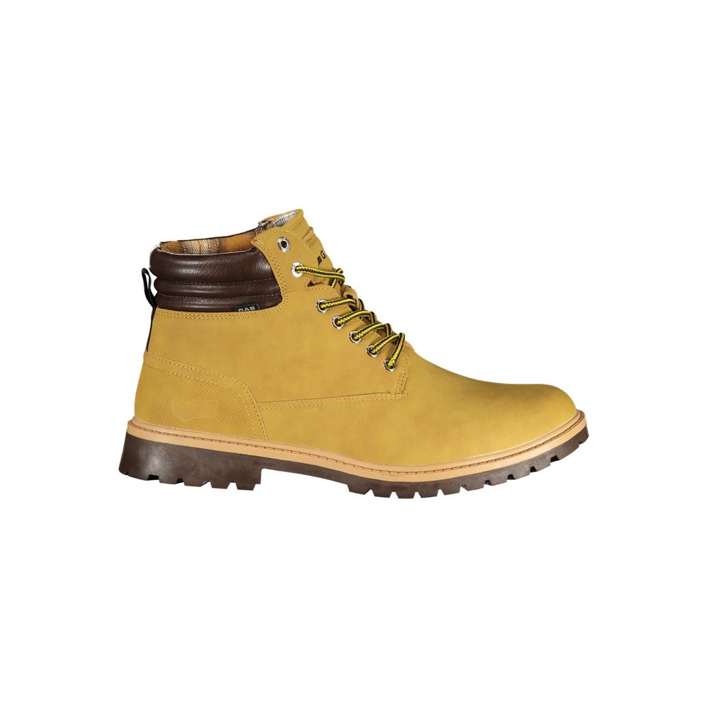 Gas Beige Polyurethane Men Ankle Boot