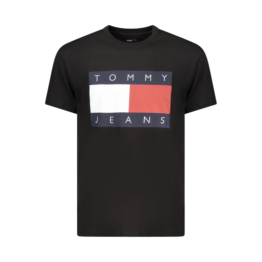 Tommy Hilfiger Nero Cotton Men's T-Shirt