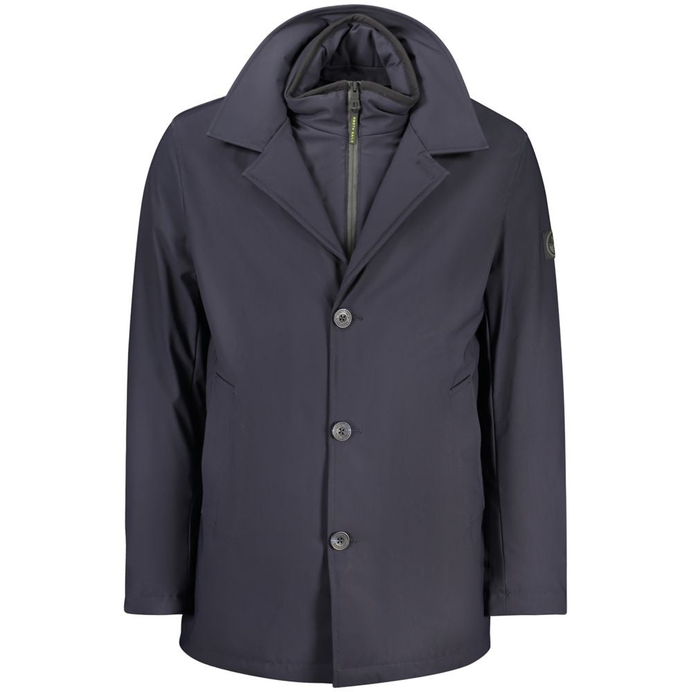 North Sails Blue Polyester Men's Jacket