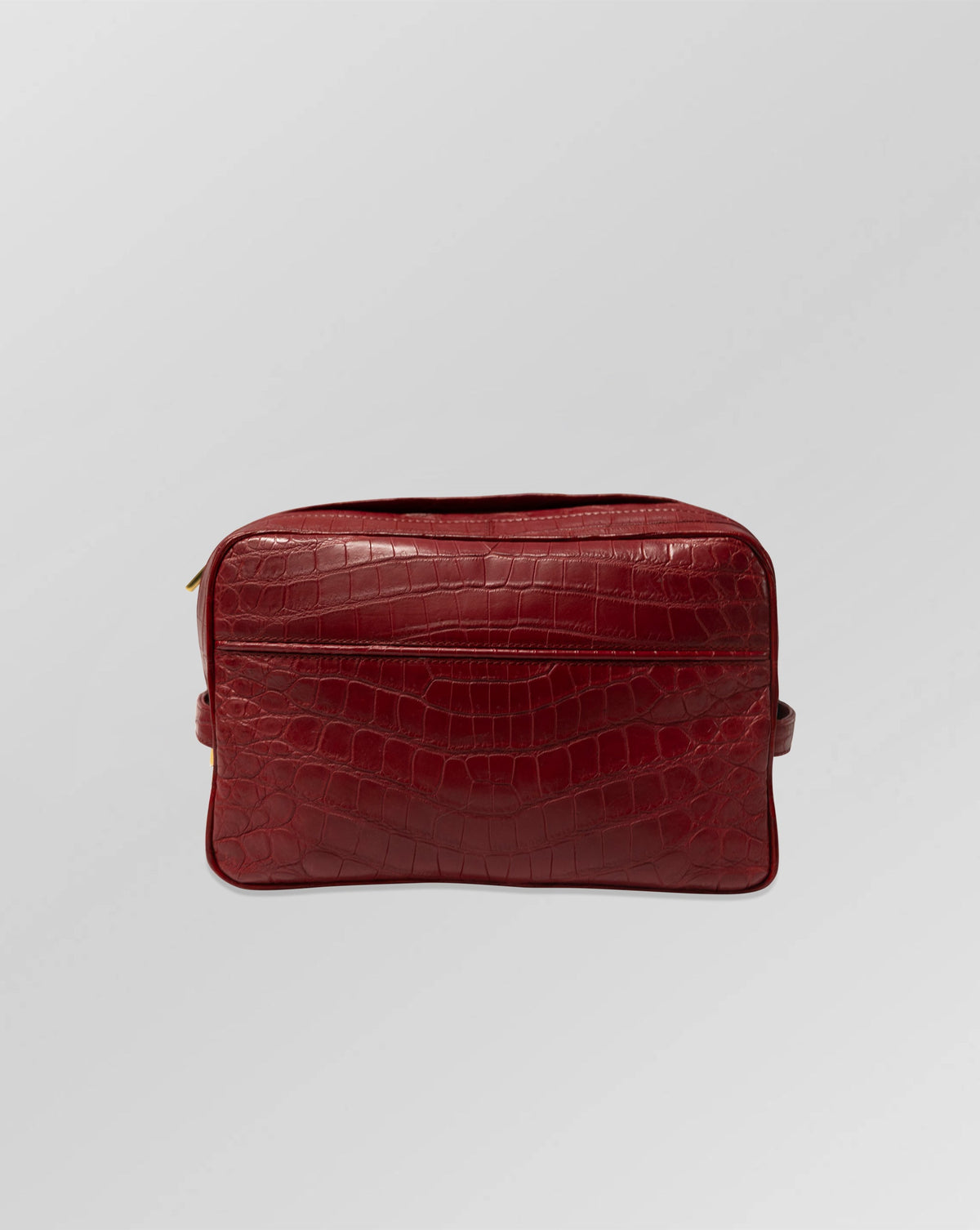 Stefano Ricci Crocodile Leather Travel Pouch for Men