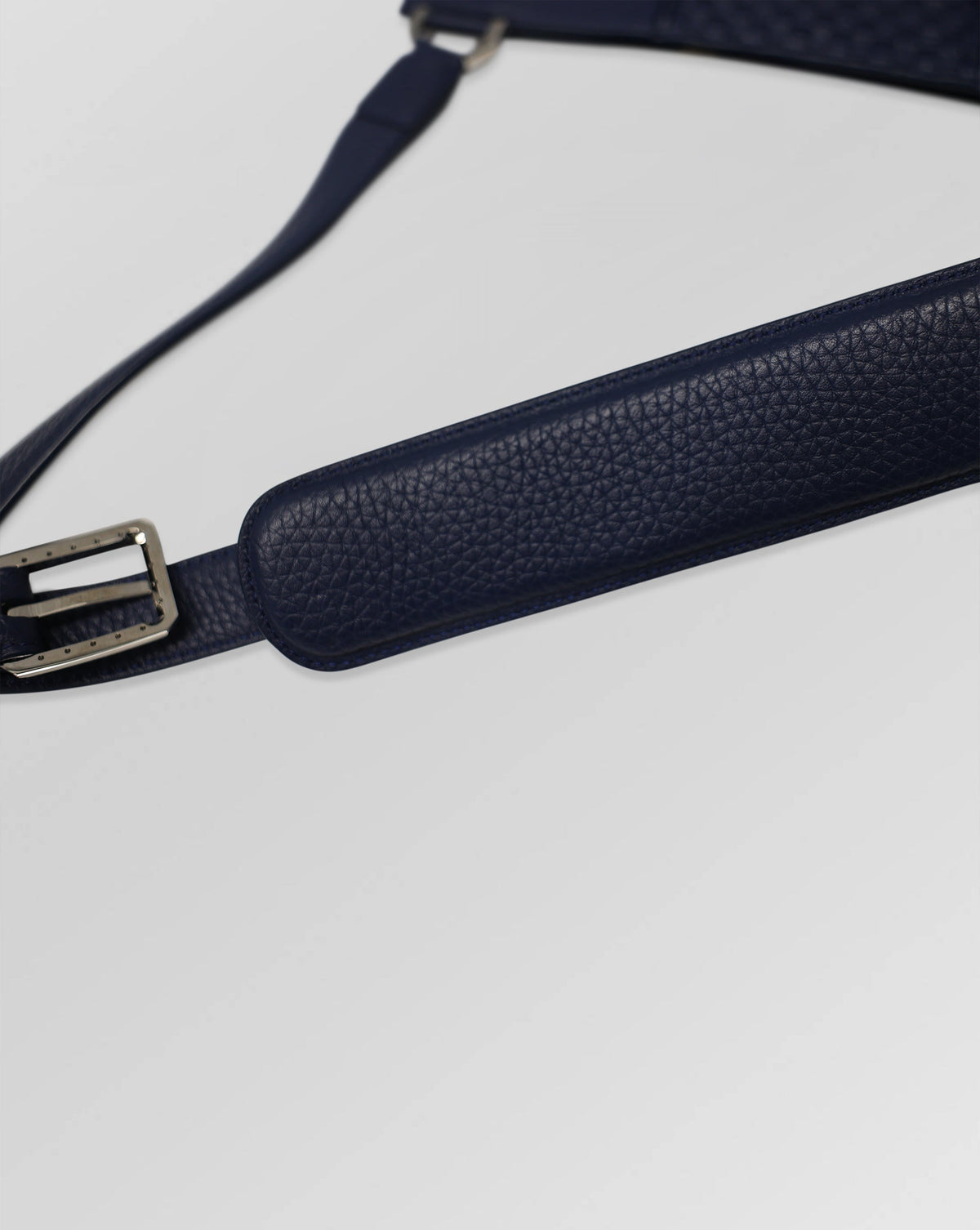 Stefano Ricci Woven & Grained Leather Shoulder Bag with Adjustable Strap