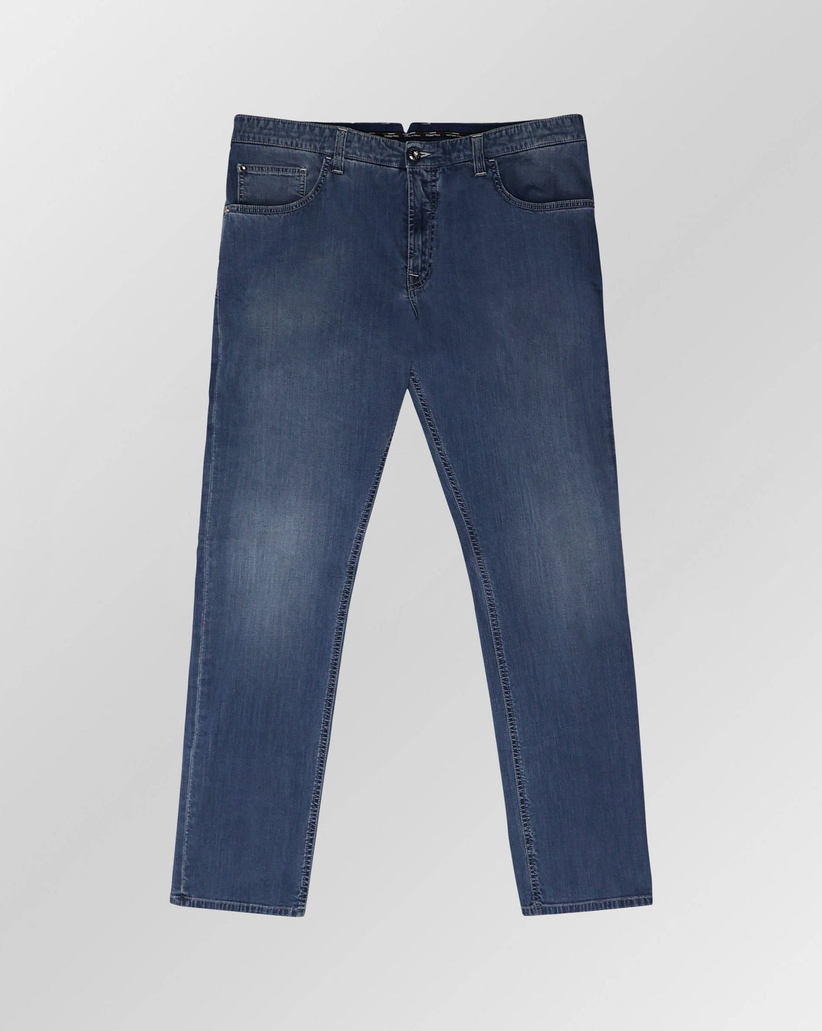 Stefano Ricci Light Blue Comfort Fit Denim Jeans