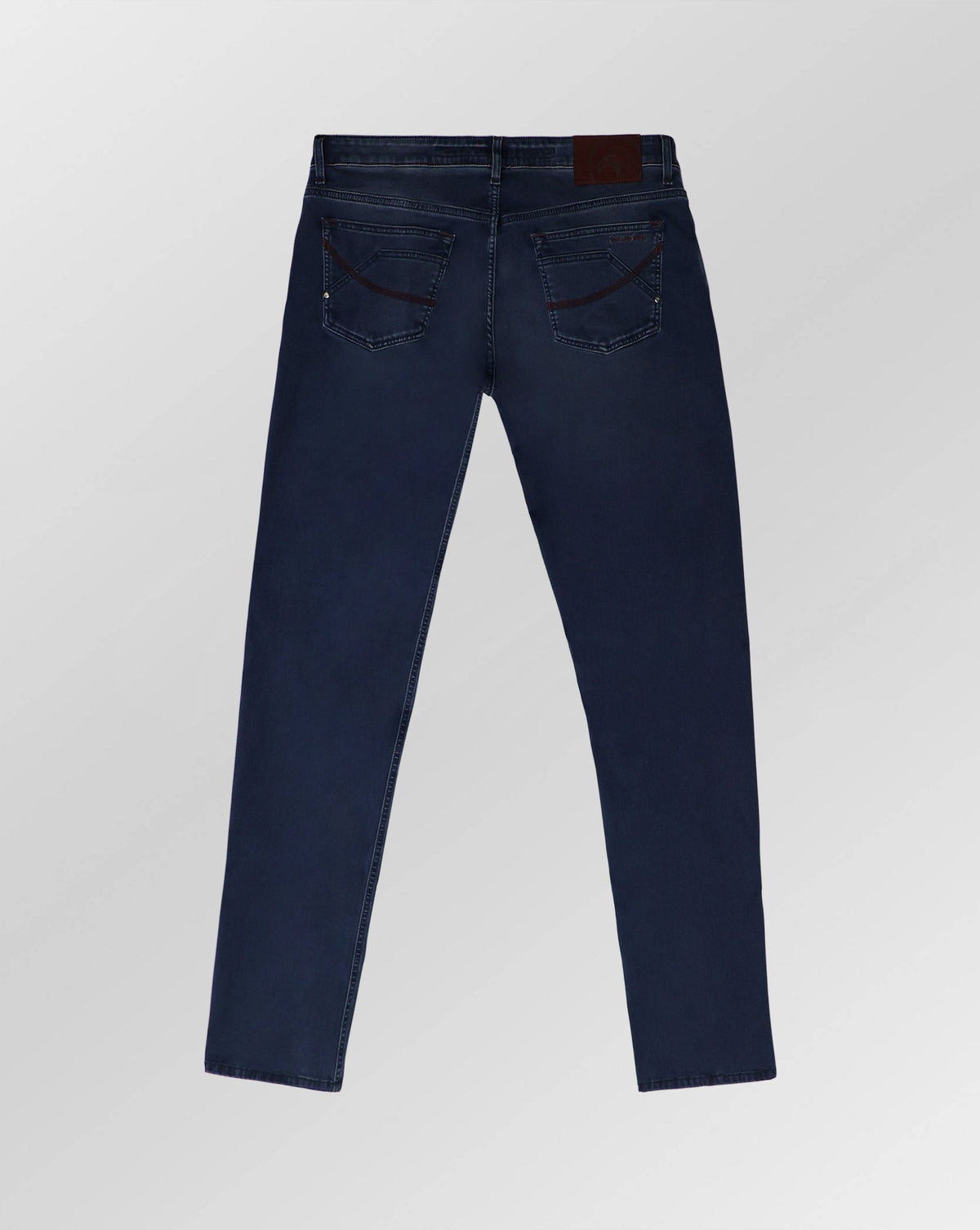 Stefano Ricci Tailored Fit Luxury Denim Jeans with SR Logo Detail