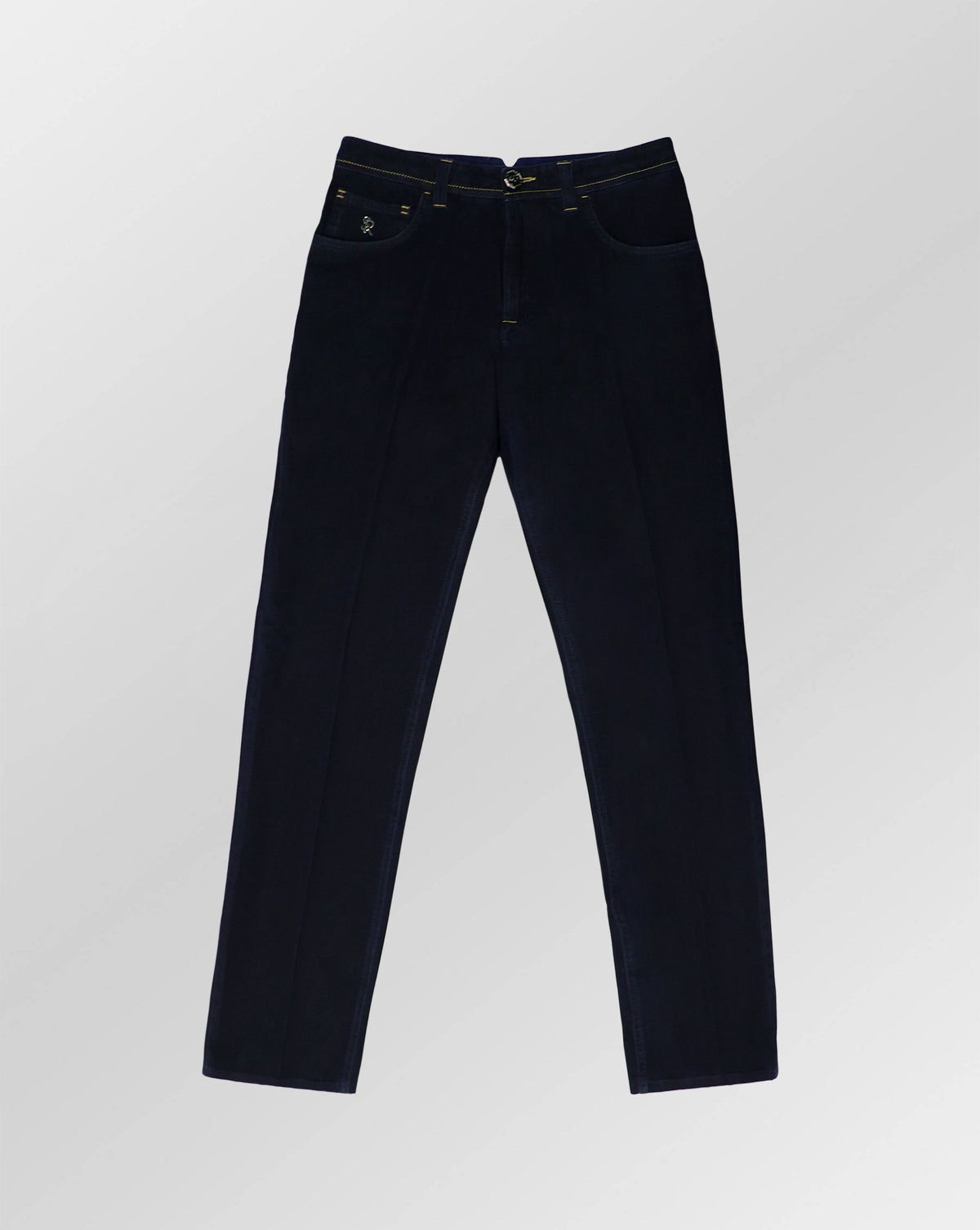 Stefano Ricci Dark Wash Denim Jeans – Regular Comfort Fit Luxury Italian Denim