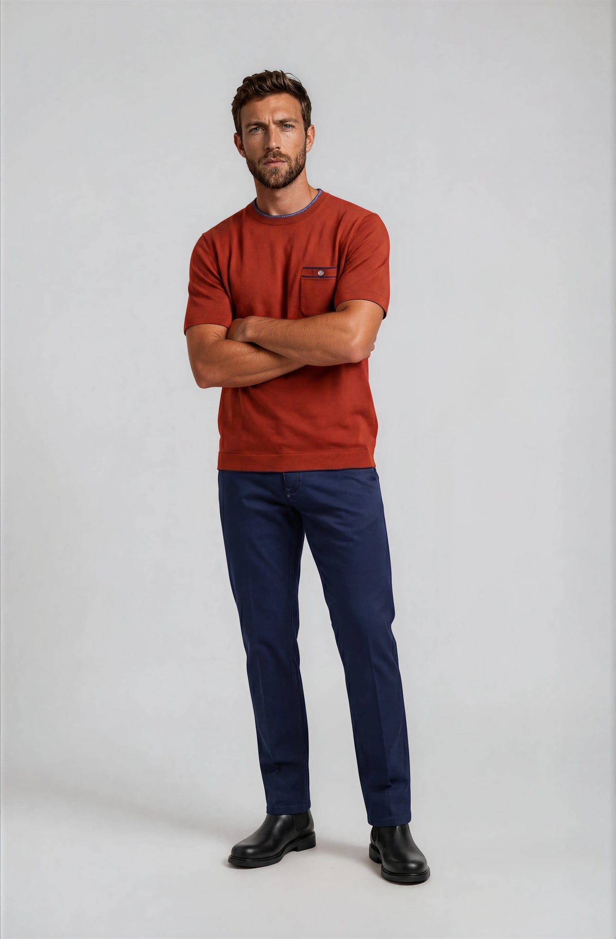 Stefano Ricci Luxury Denim Jeans with Signature SR Logo Detail - OneOffBtq.com