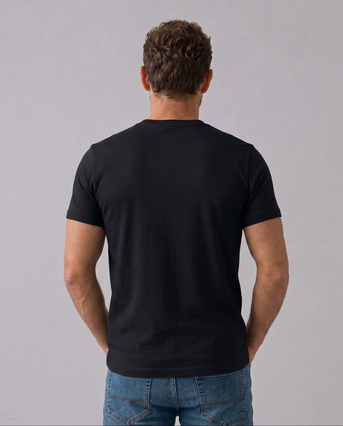 Stefano Ricci Silk Cotton Eagle Embroidered T-Shirt | Black
