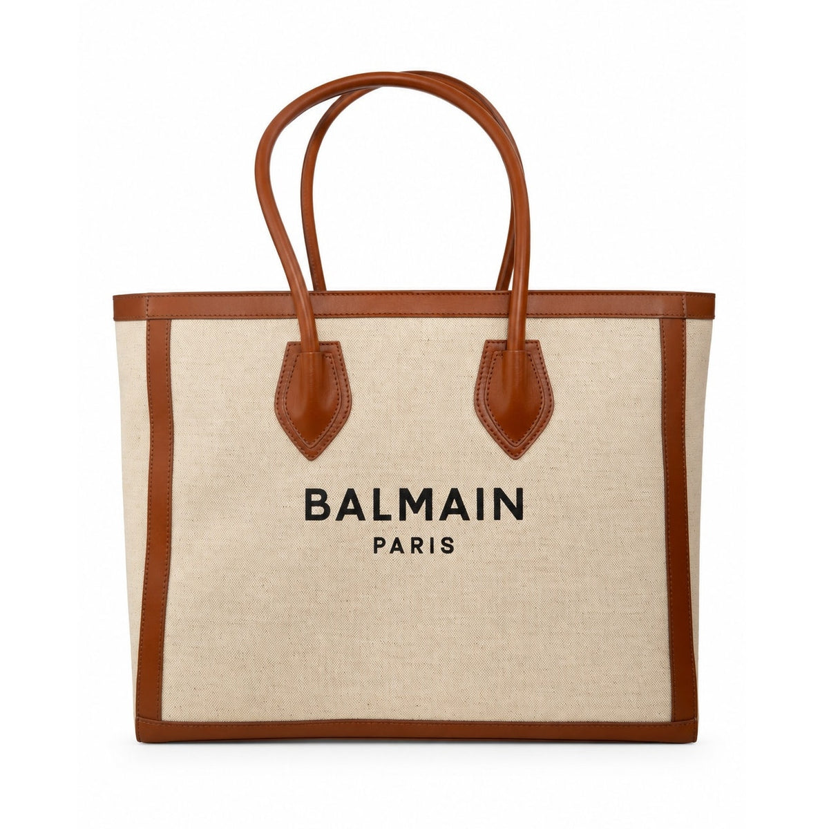 Balmain Ecru B -Army Shopper Tote Bag