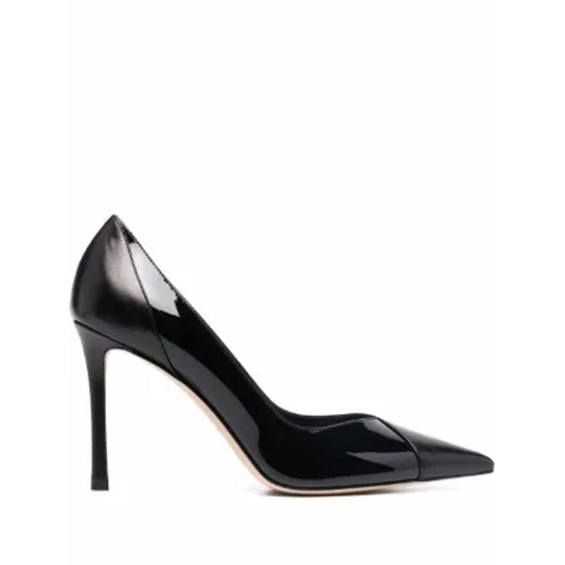 Jimmy Choo Black Cass Leather Pumps