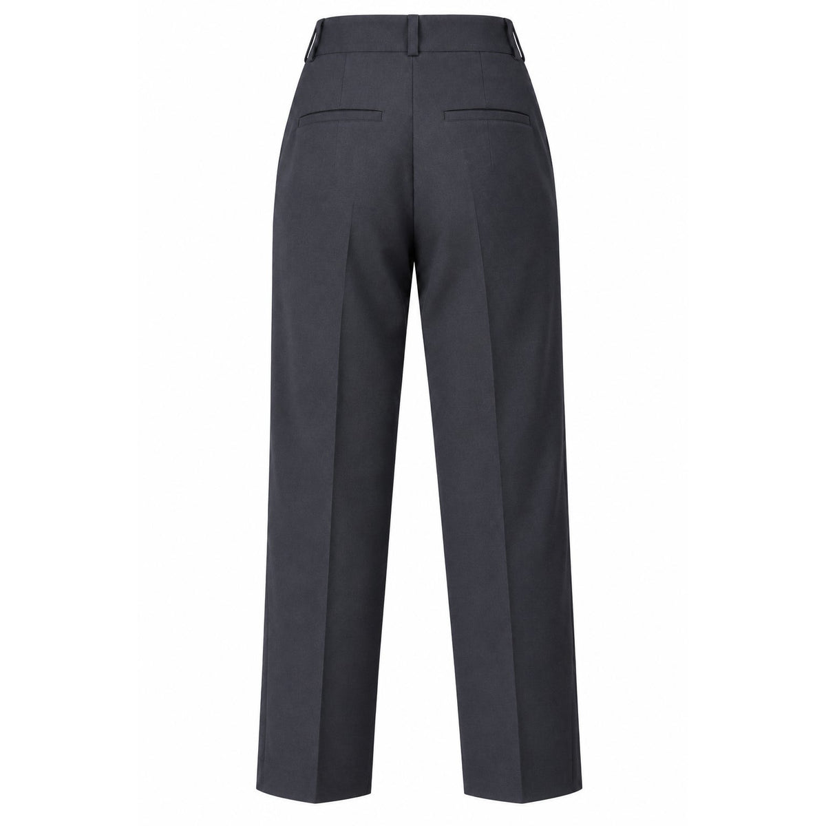 Peserico Black High Waisted Pleated Trouser Pants