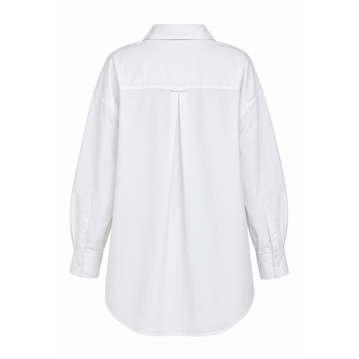 Peserico White Long Sleeve Button Up Shirt