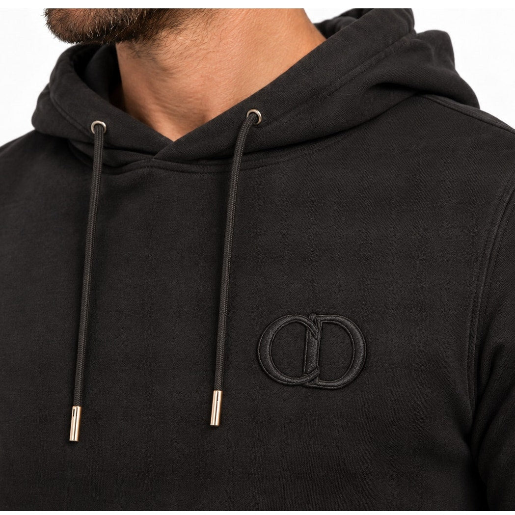 Dior Black CD Icon Hooded Sweatshirt