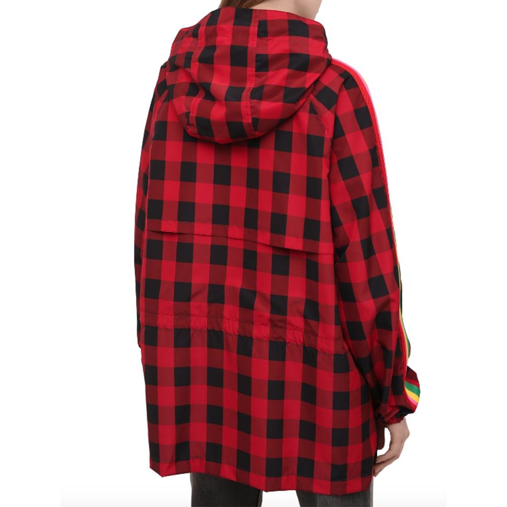 Palm Angels Red Polyamide Shell Jacket