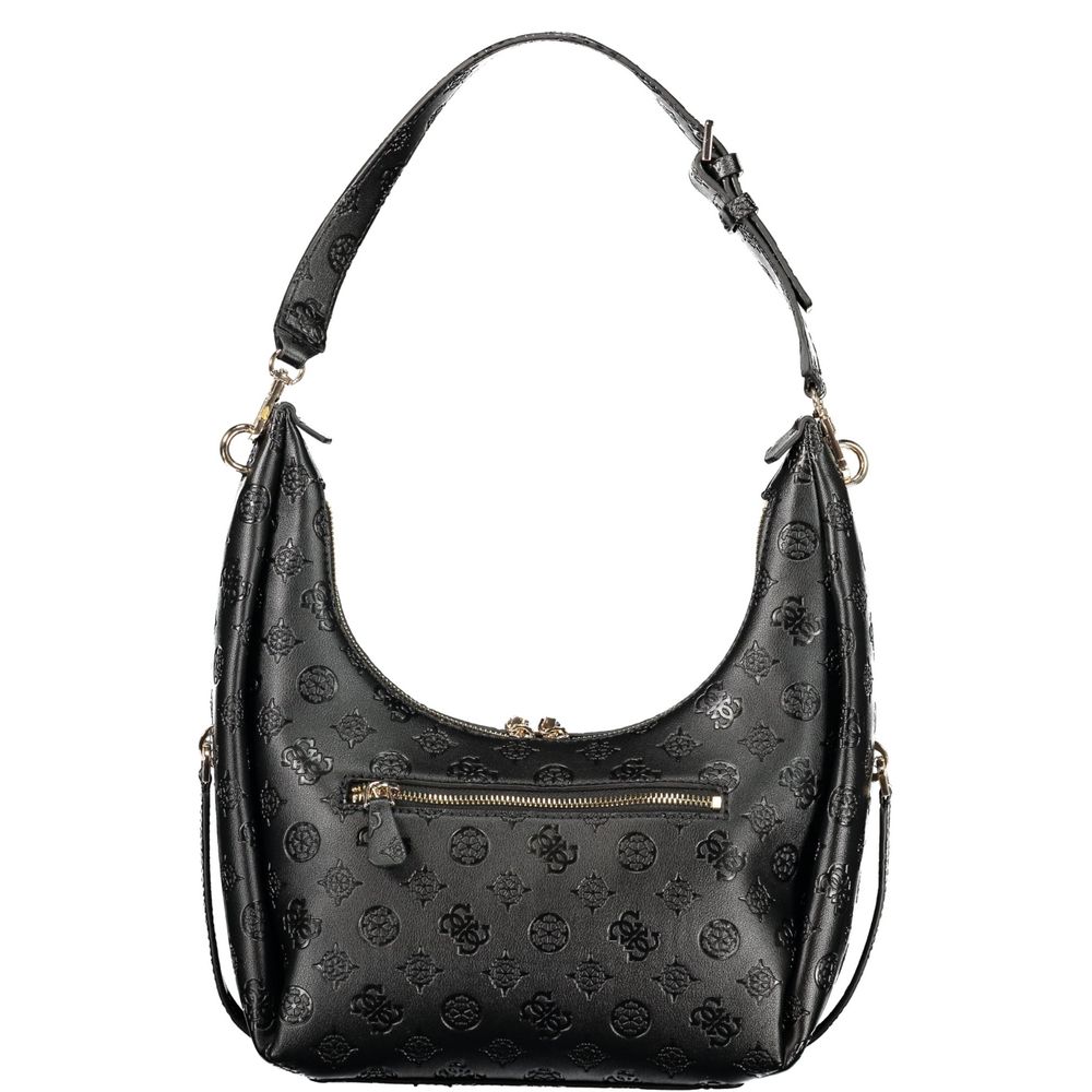 Guess Jeans Black Polyurethane Women's Handbag